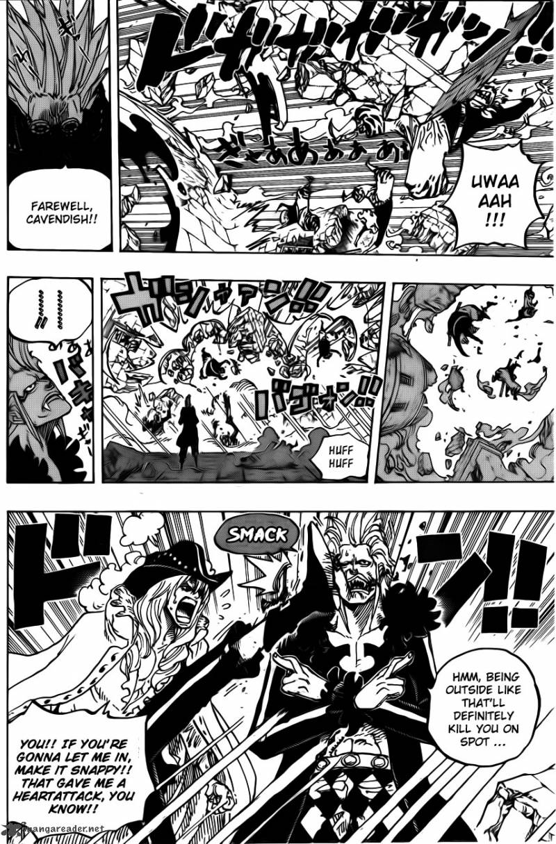 One Piece Manga Chapter 772 page 7 - Cabbage & Lomeo