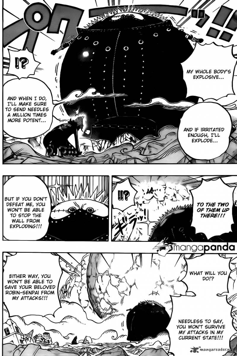 One Piece Manga Chapter 773 page 10 - Half & Half