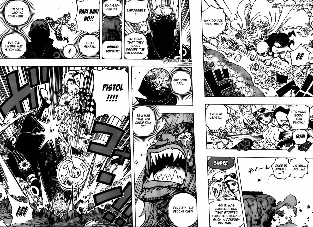 One Piece Manga Chapter 773 page 15 - Half & Half