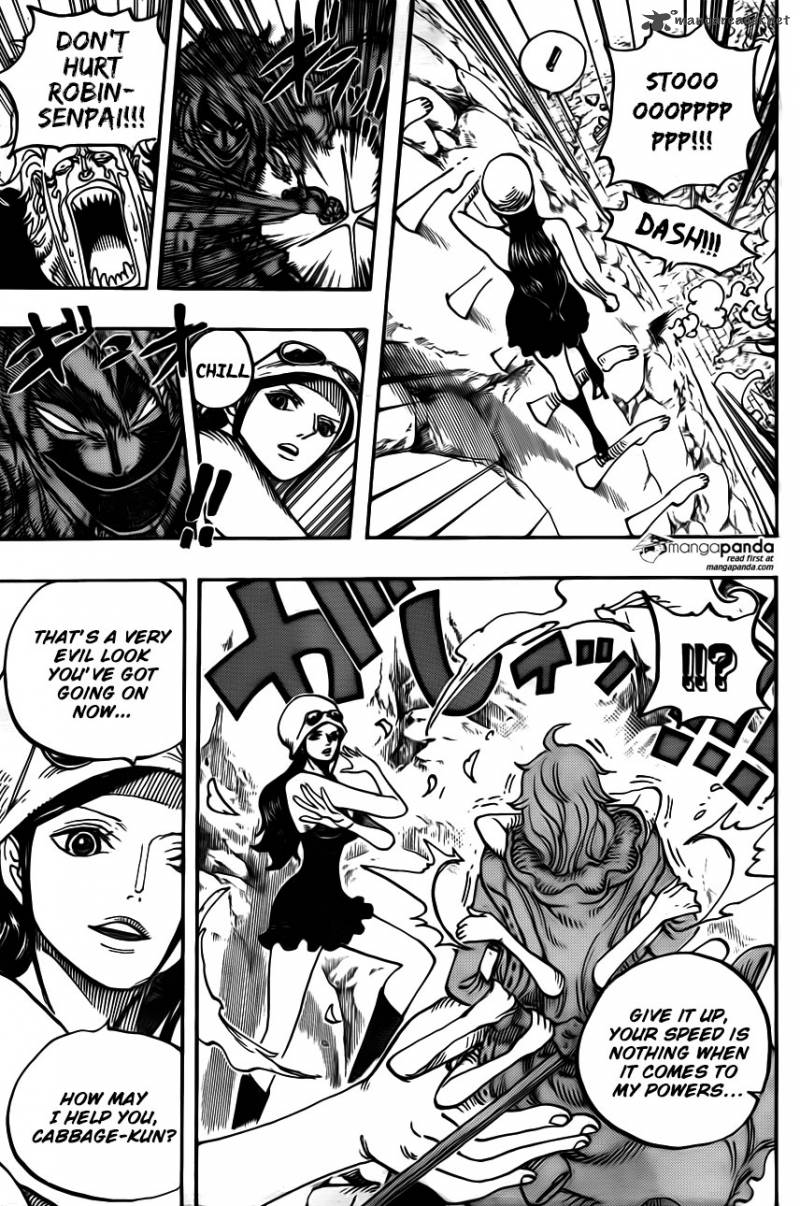 One Piece Manga Chapter 773 page 5 - Half & Half