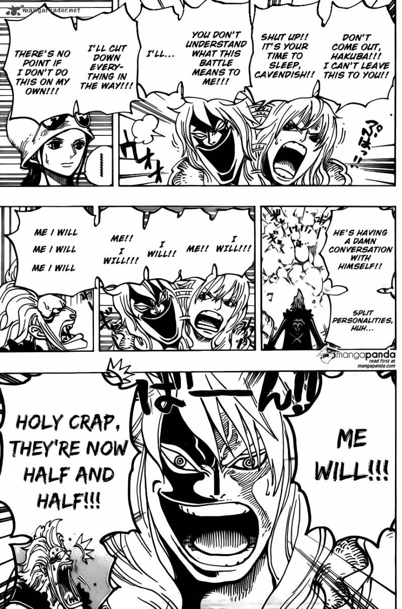 One Piece Manga Chapter 773 page 7 - Half & Half