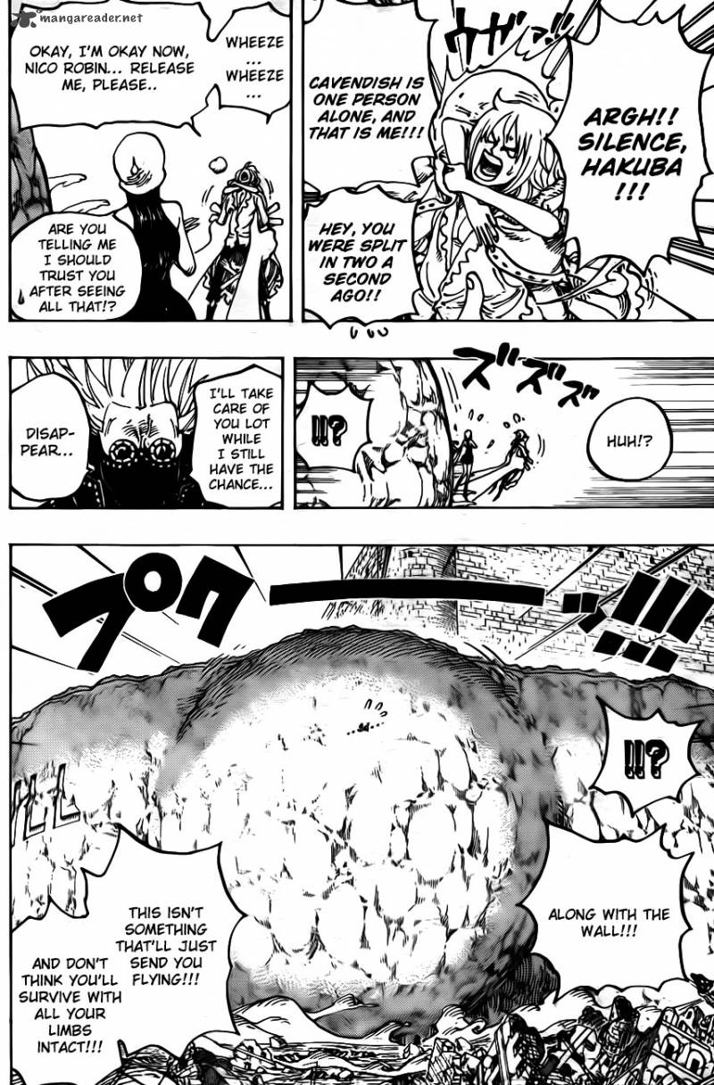 One Piece Manga Chapter 773 page 8 - Half & Half