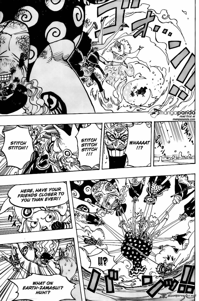 One Piece Manga Chapter 774 page 12 - Leo, Chief of the Tontatta Tribe Warriors