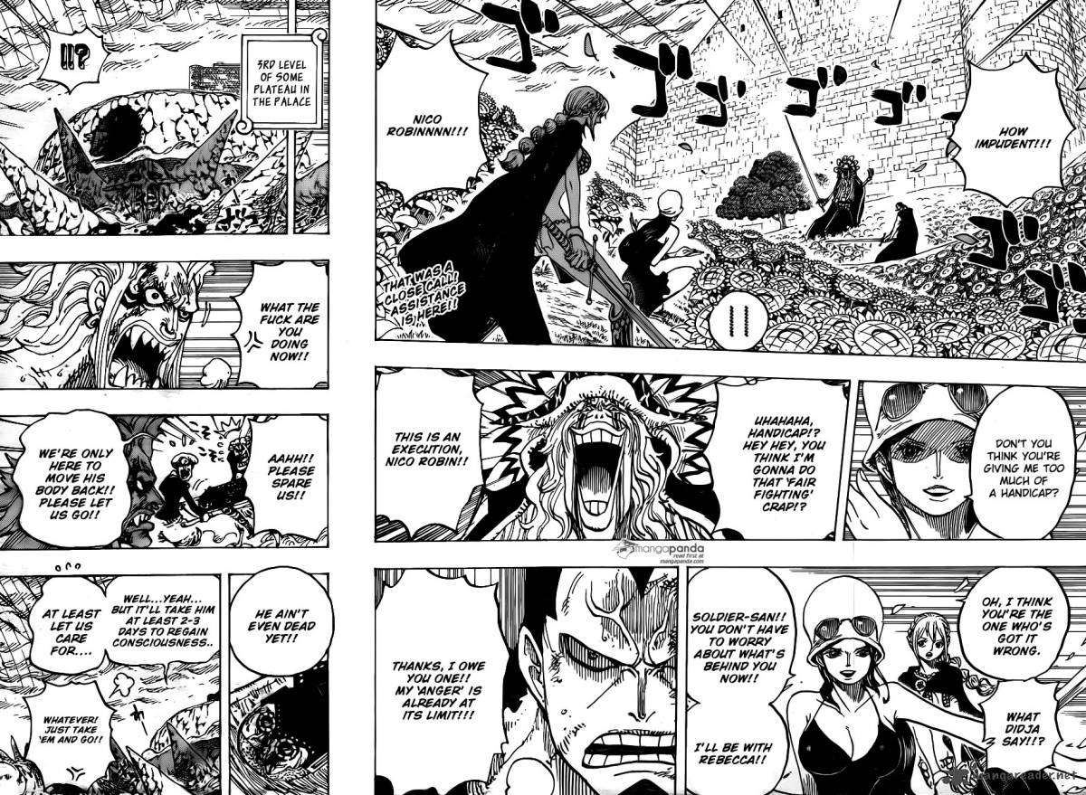 One Piece Manga Chapter 774 page 2 - Leo, Chief of the Tontatta Tribe Warriors