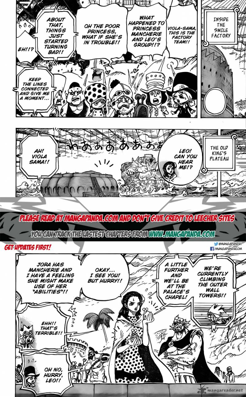 One Piece Manga Chapter 774 page 3 - Leo, Chief of the Tontatta Tribe Warriors