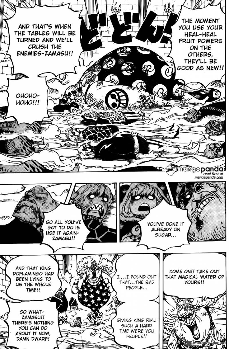 One Piece Manga Chapter 774 page 6 - Leo, Chief of the Tontatta Tribe Warriors