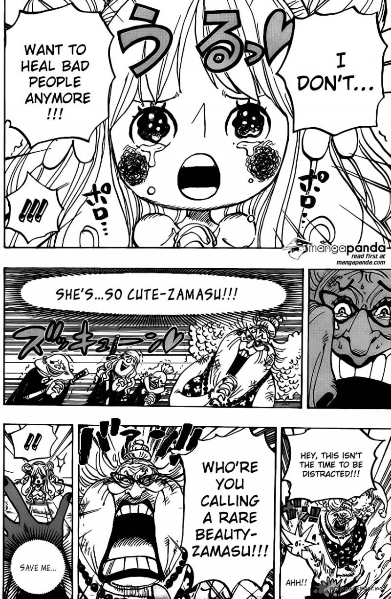 One Piece Manga Chapter 774 page 7 - Leo, Chief of the Tontatta Tribe Warriors