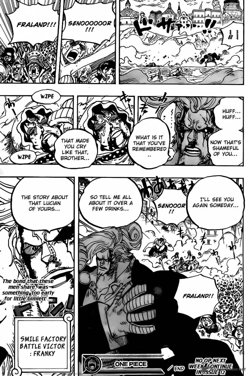 One Piece Manga Chapter 775 page 18 - To Russian With Love