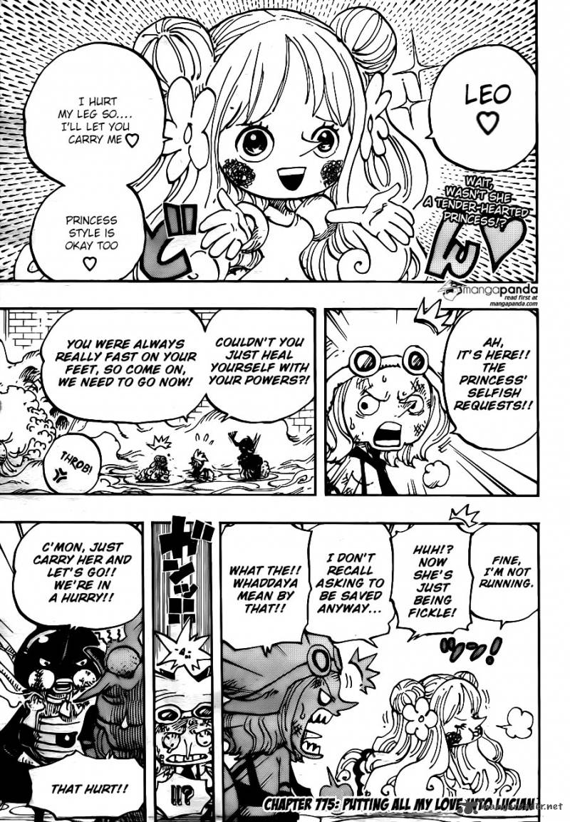 One Piece Manga Chapter 775 page 3 - To Russian With Love