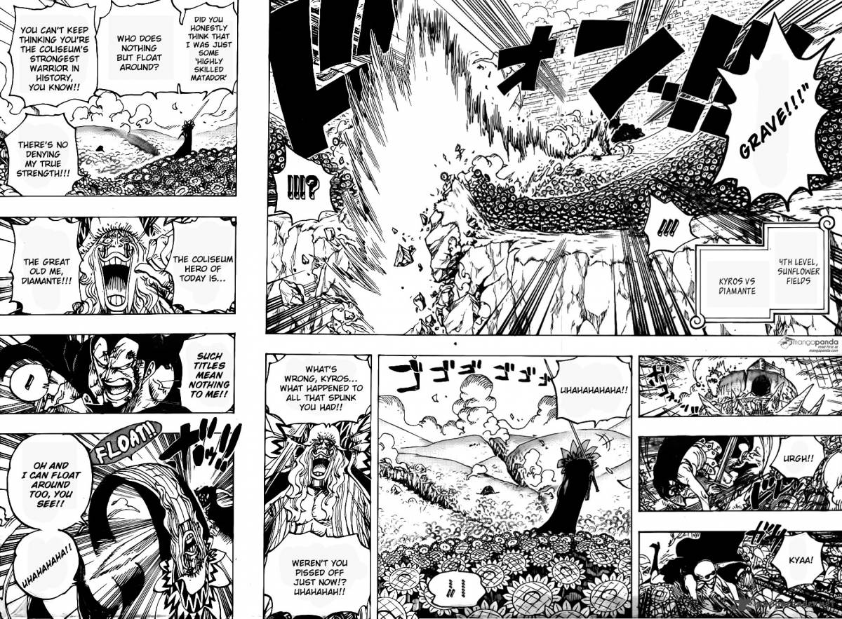 One Piece Manga Chapter 776 page 4 - Hero of the Colosseum