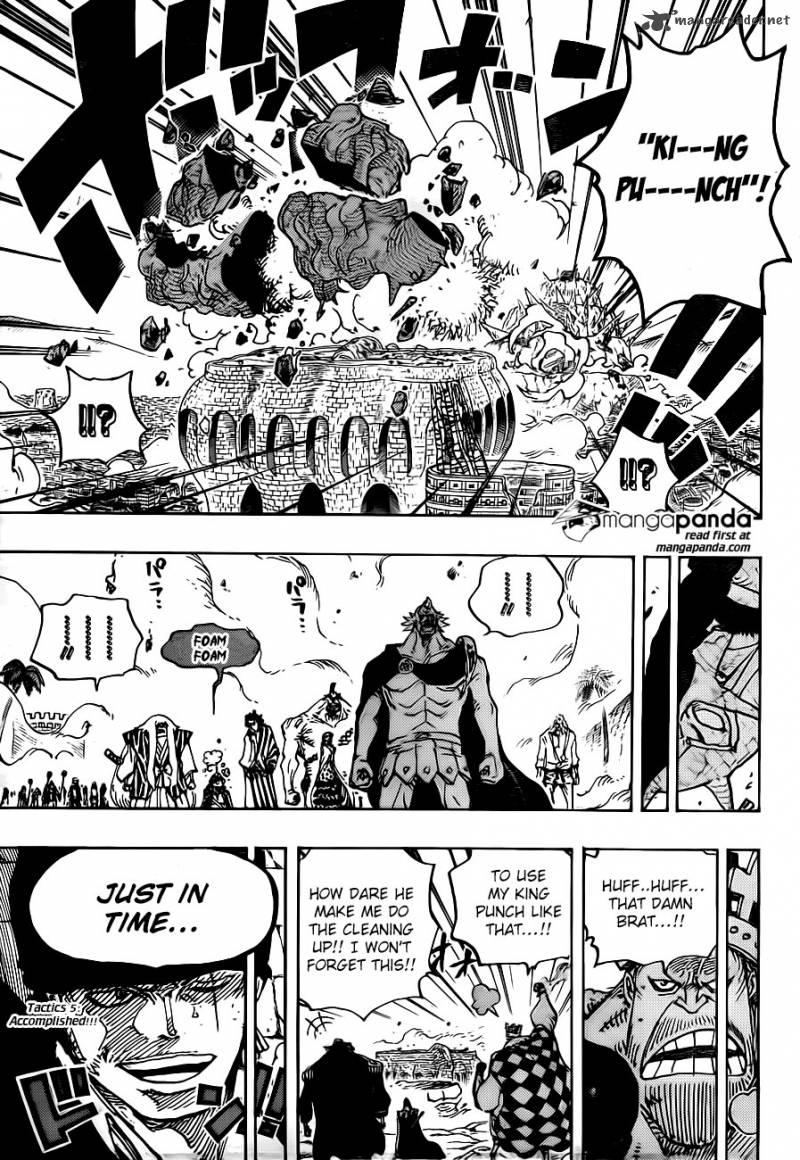 One Piece Manga Chapter 778 page 15 - Tactics No. 5