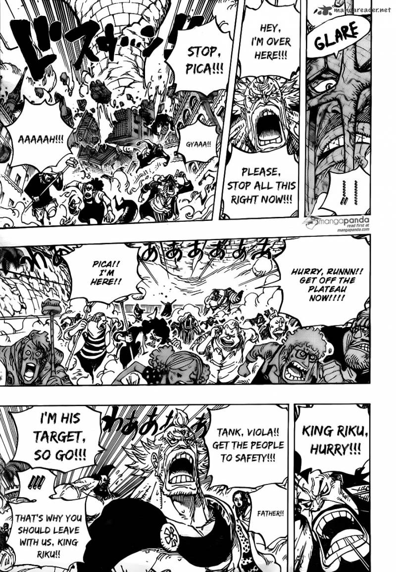 One Piece Manga Chapter 778 page 5 - Tactics No. 5