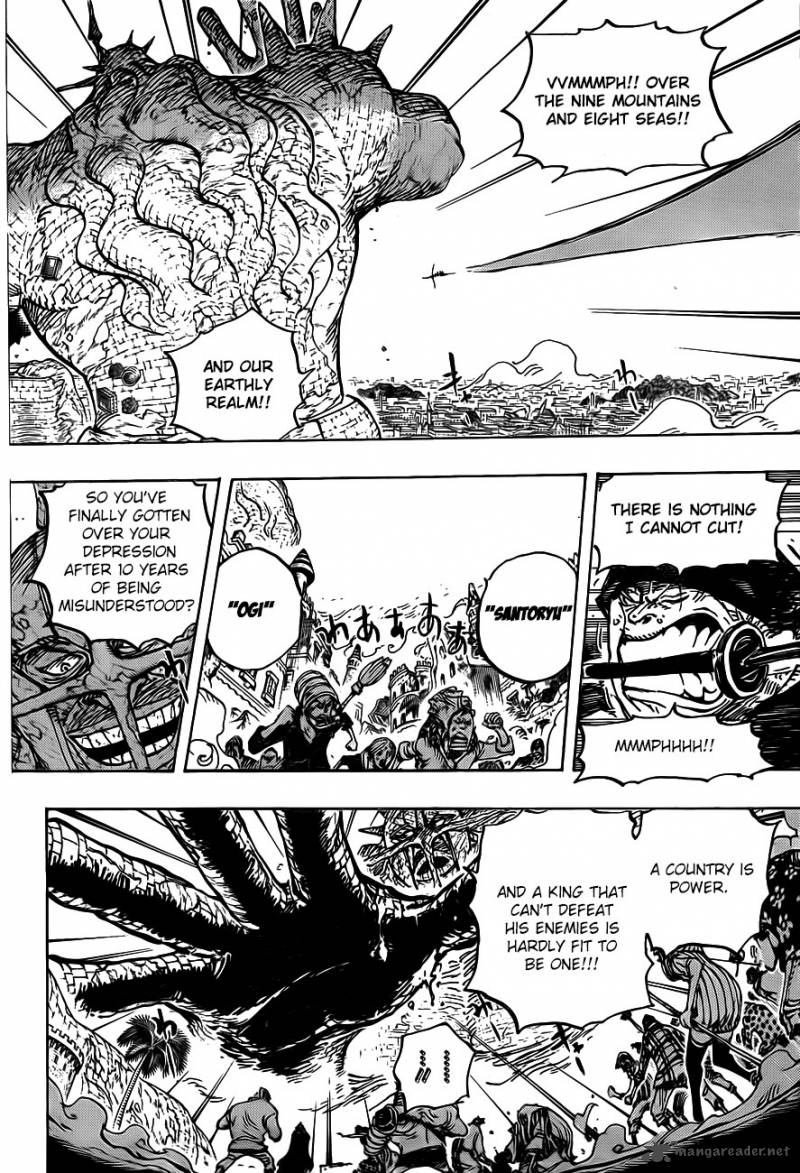 One Piece Manga Chapter 778 page 8 - Tactics No. 5