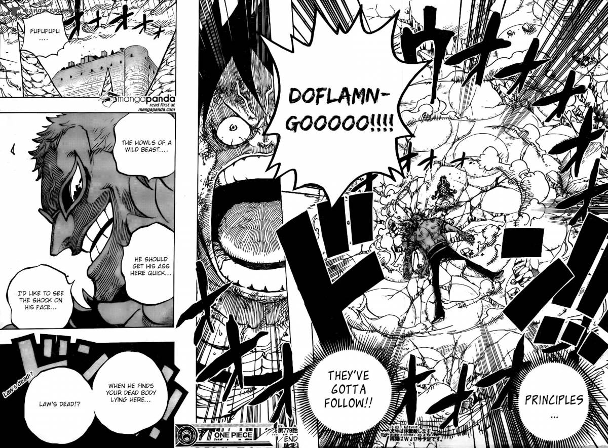 One Piece Manga Chapter 779 page 16 - The Last Fight