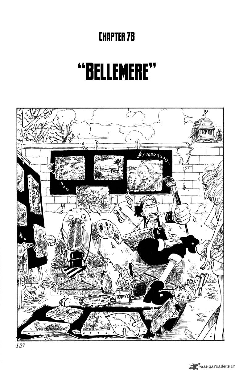 One Piece Manga Chapter 78 page 1 - Bell-mère-san