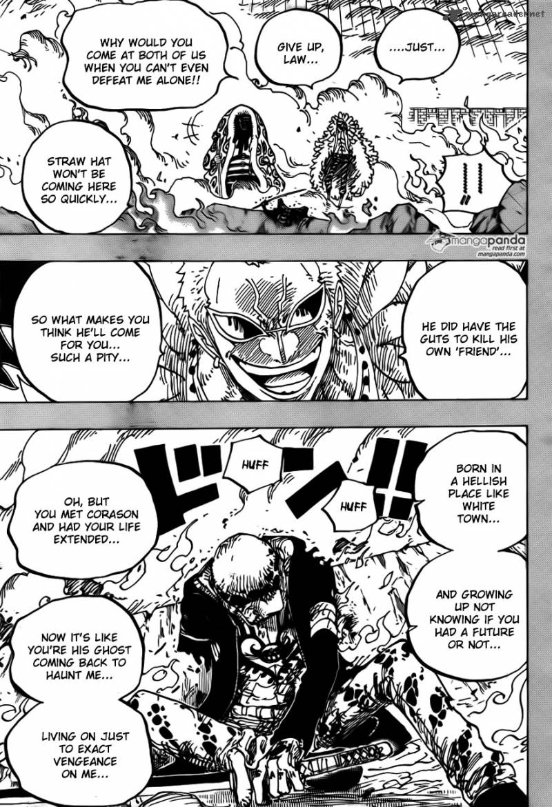 One Piece Manga Chapter 780 page 3 - The Heart Curse