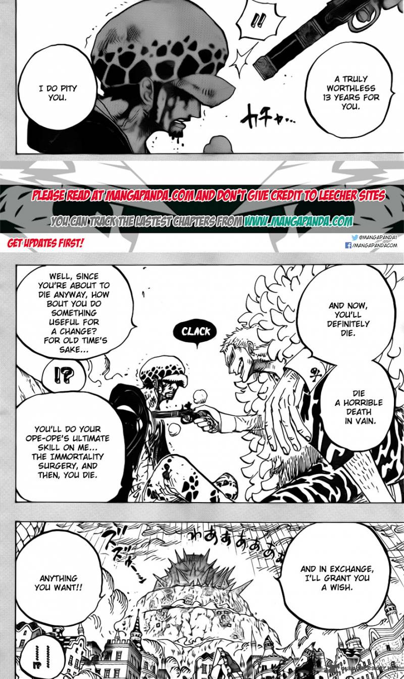 One Piece Manga Chapter 780 page 4 - The Heart Curse