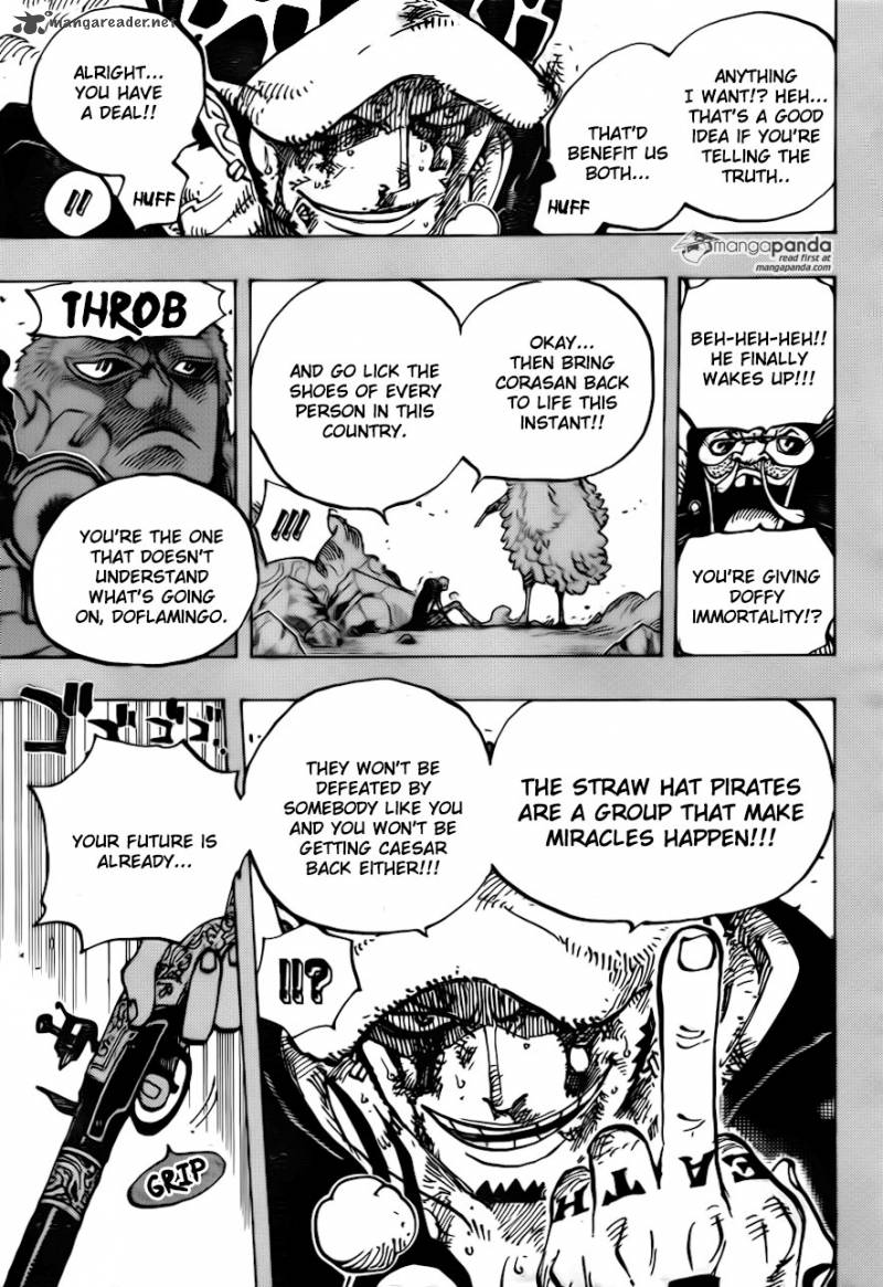 One Piece Manga Chapter 780 page 5 - The Heart Curse