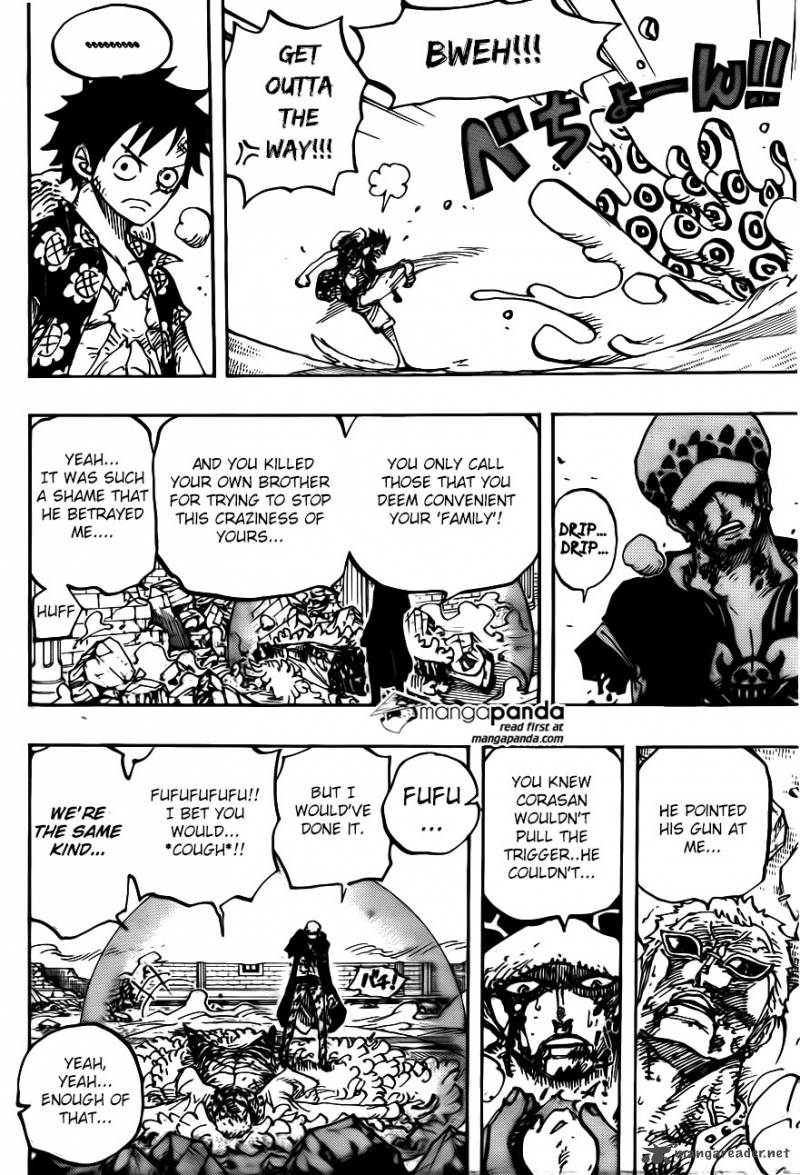 One Piece Manga Chapter 781 page 15 - Long-Cherished Desire