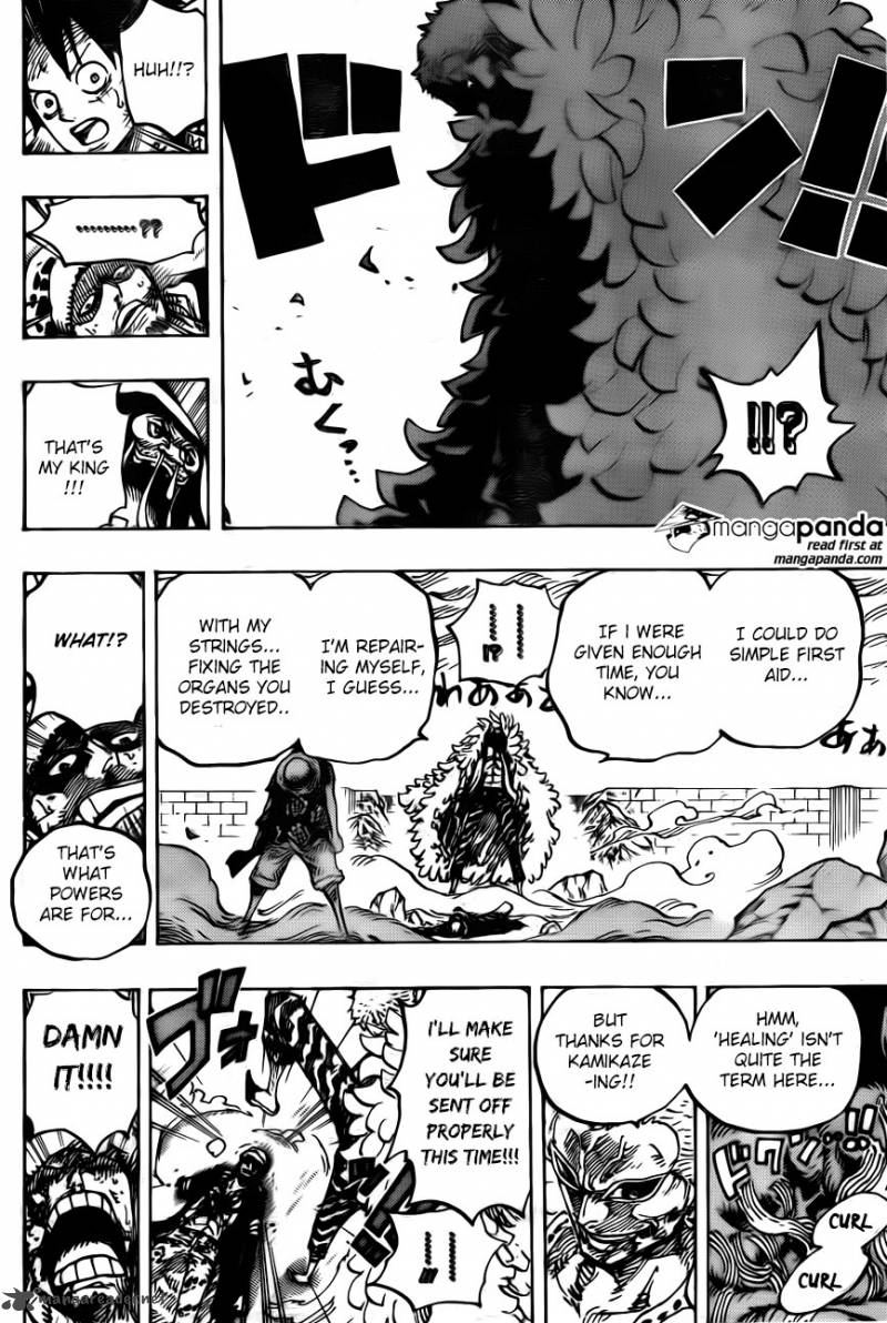 One Piece Manga Chapter 781 page 17 - Long-Cherished Desire