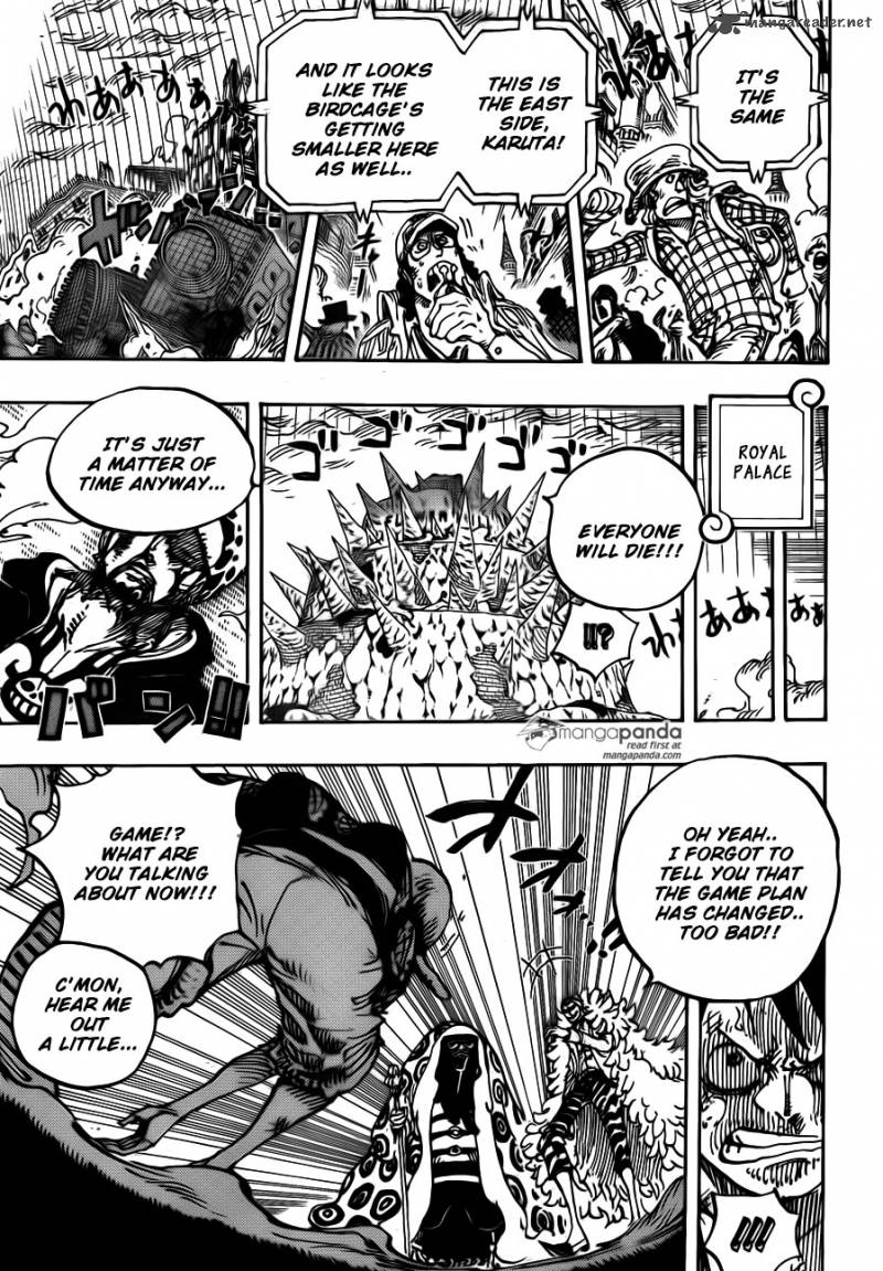 One Piece Manga Chapter 781 page 3 - Long-Cherished Desire