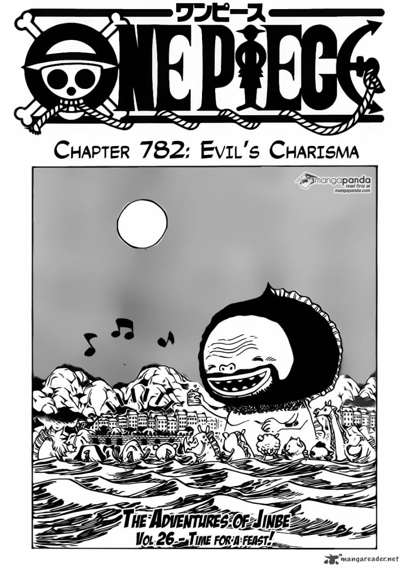 One Piece Manga Chapter 782 page 1 - The Charisma of Evil