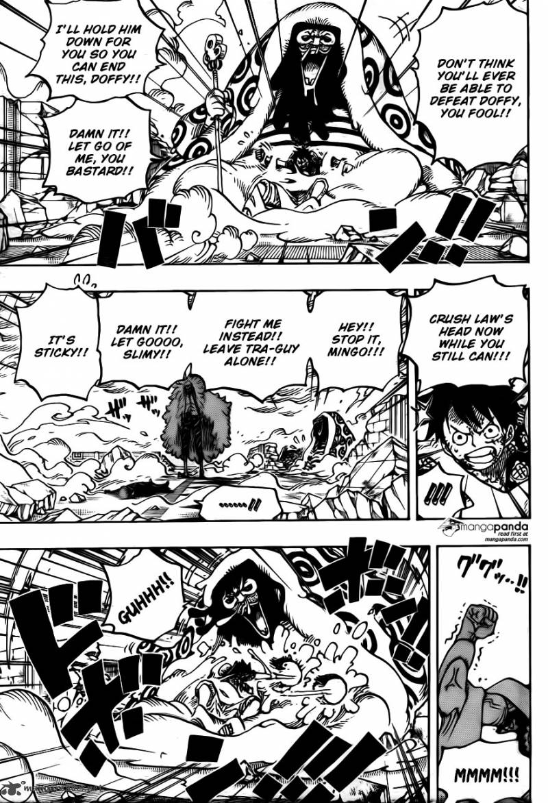 One Piece Manga Chapter 782 page 10 - The Charisma of Evil