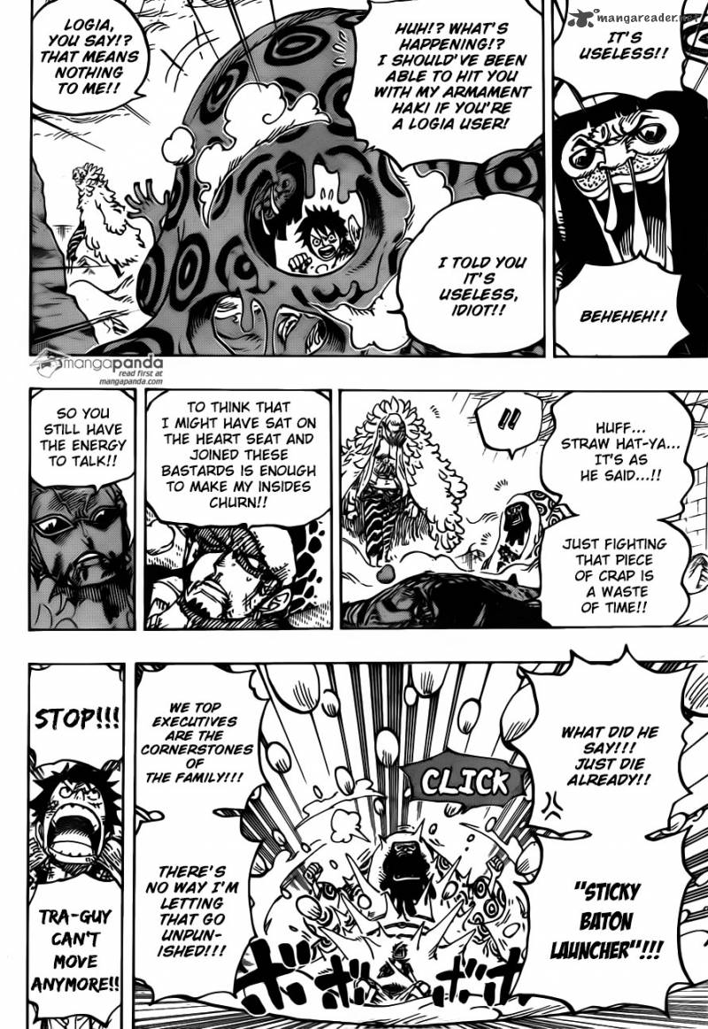One Piece Manga Chapter 782 page 11 - The Charisma of Evil