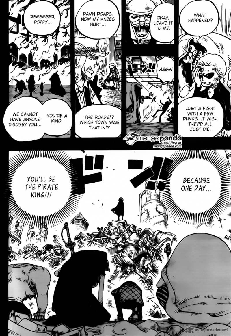 One Piece Manga Chapter 782 page 13 - The Charisma of Evil