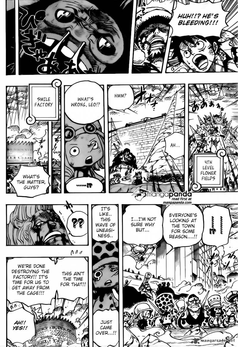 One Piece Manga Chapter 782 page 16 - The Charisma of Evil