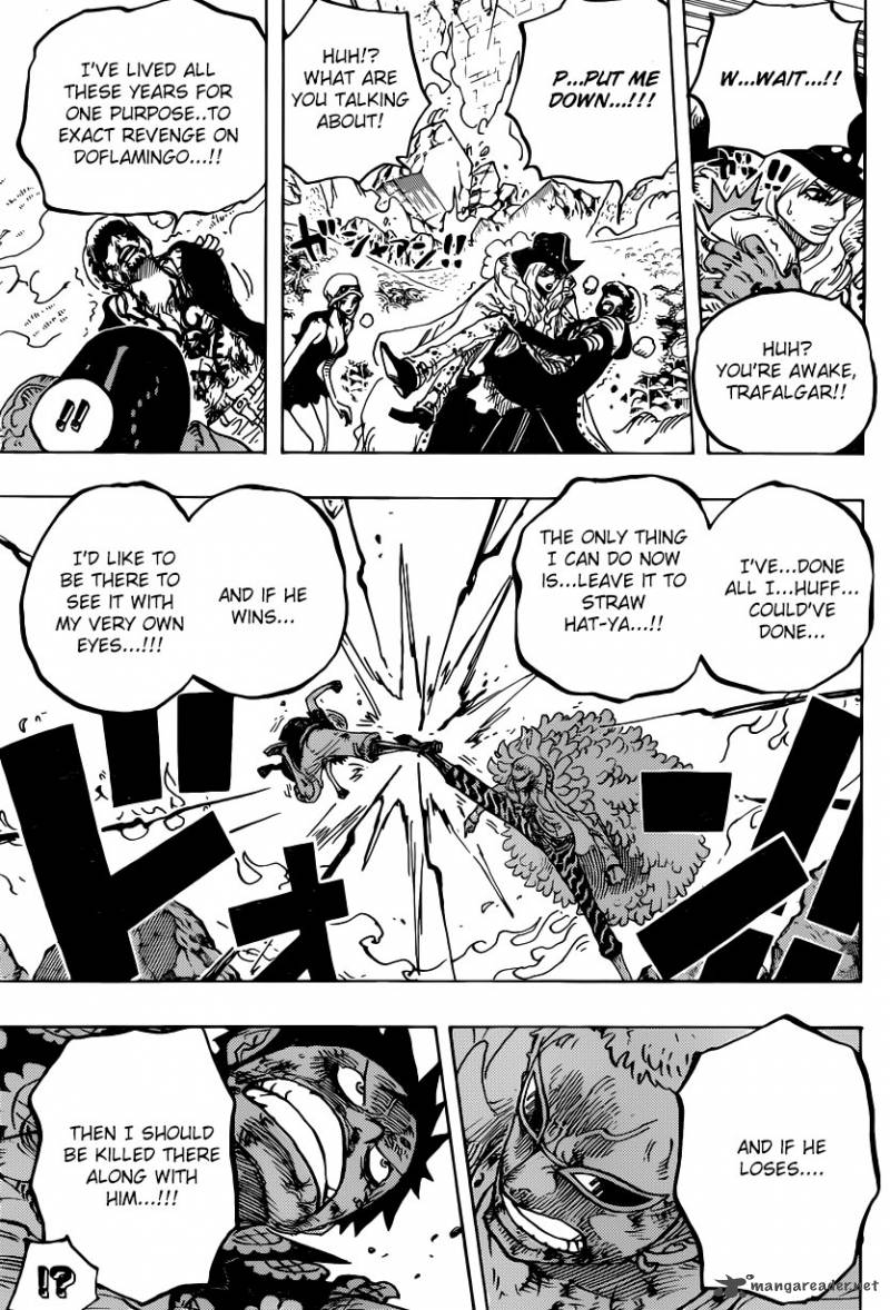 One Piece Manga Chapter 783 page 13 - In My Way