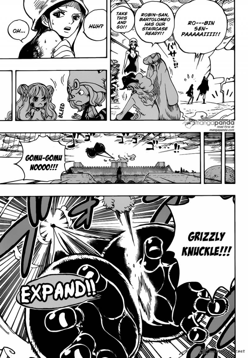 One Piece Manga Chapter 783 page 15 - In My Way