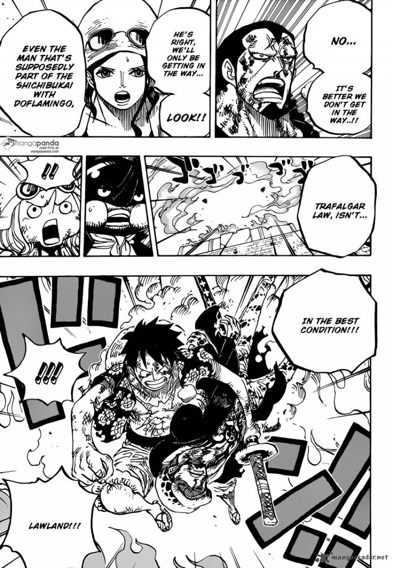 One Piece Manga Chapter 783 page 3 - In My Way