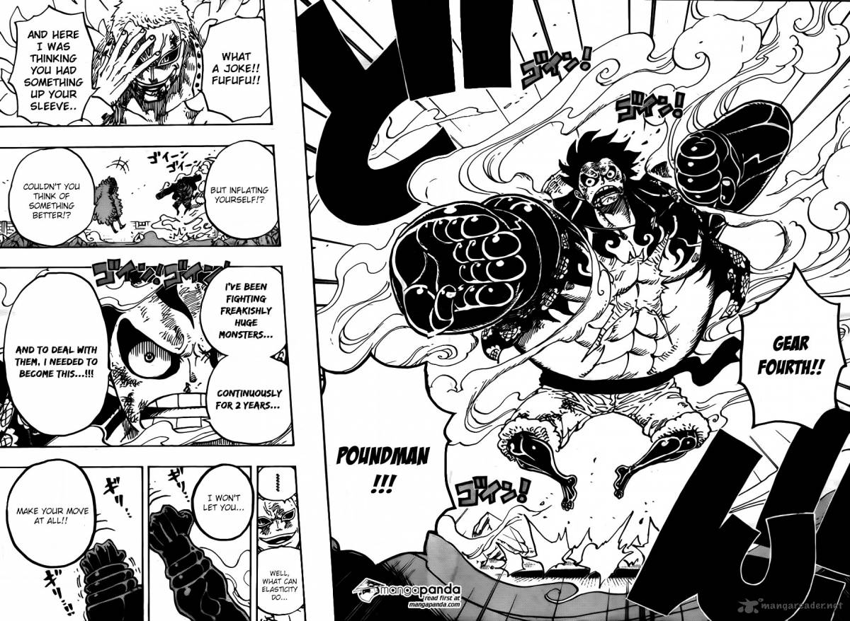 One Piece Manga Chapter 784 page 7 - Gear 4