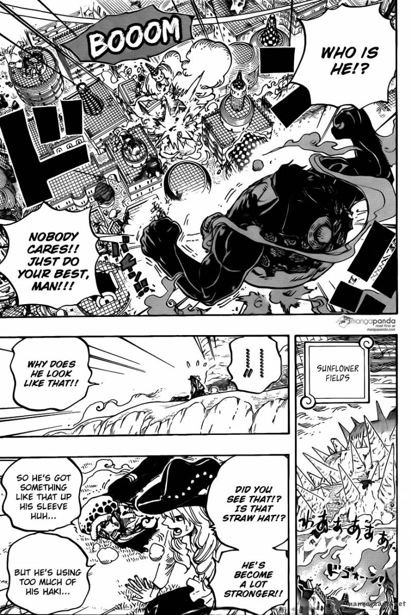 One Piece Manga Chapter 785 page 3 - Even If Your Legs Break