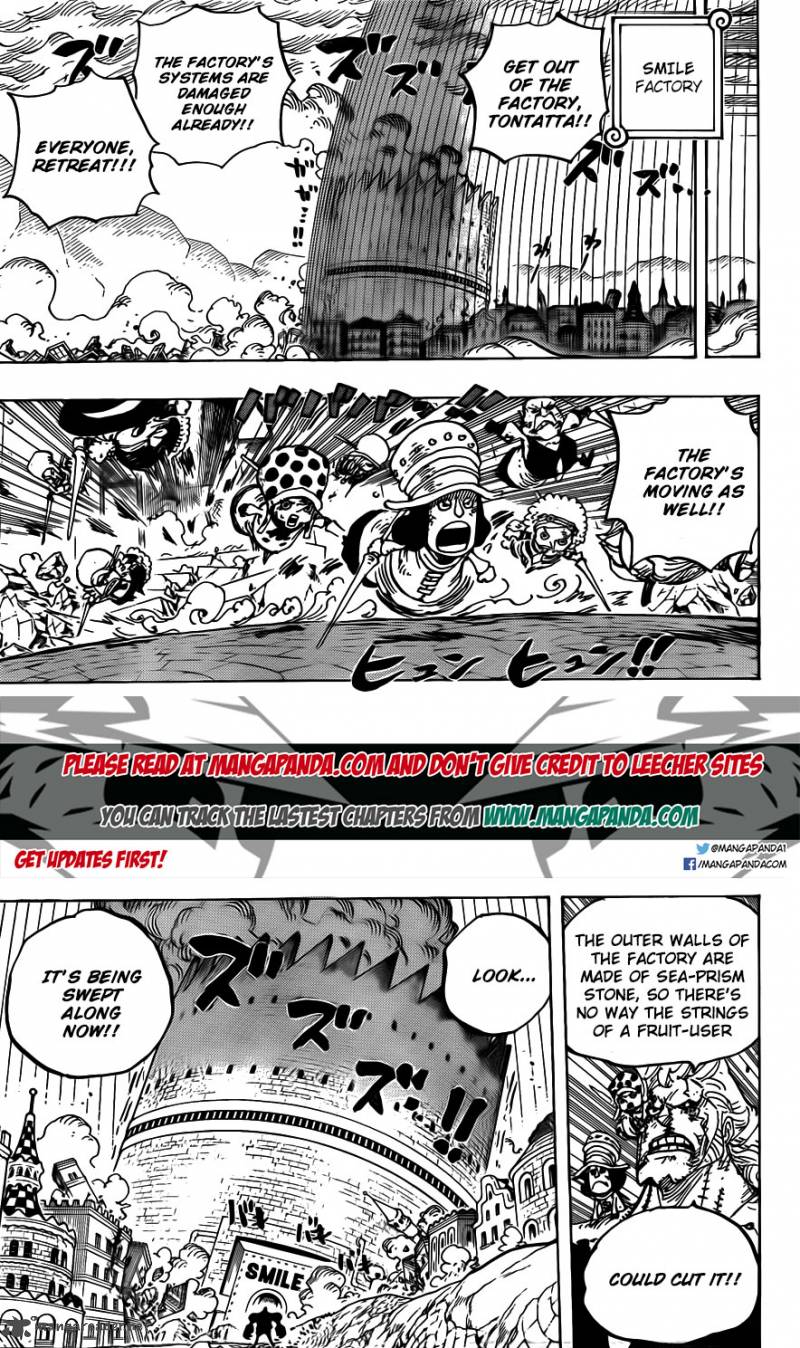 One Piece Manga Chapter 785 page 5 - Even If Your Legs Break