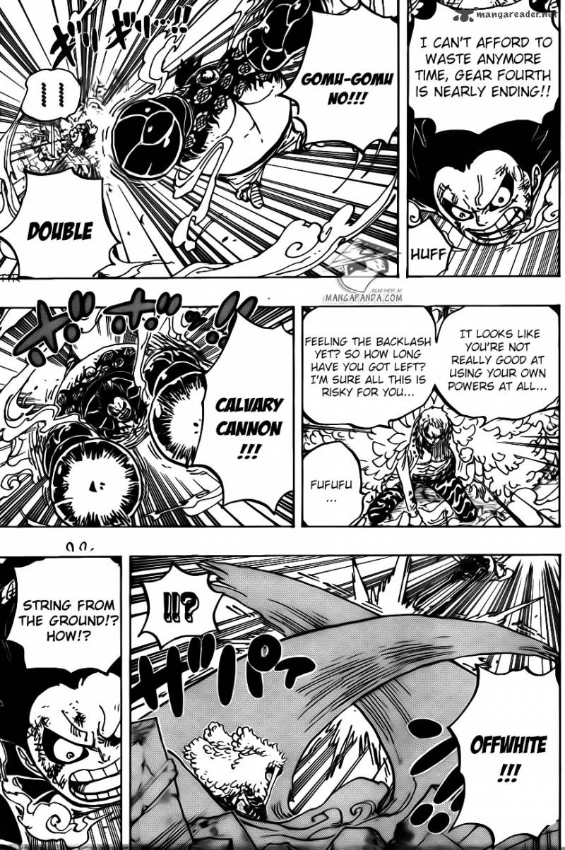 One Piece Manga Chapter 785 page 7 - Even If Your Legs Break