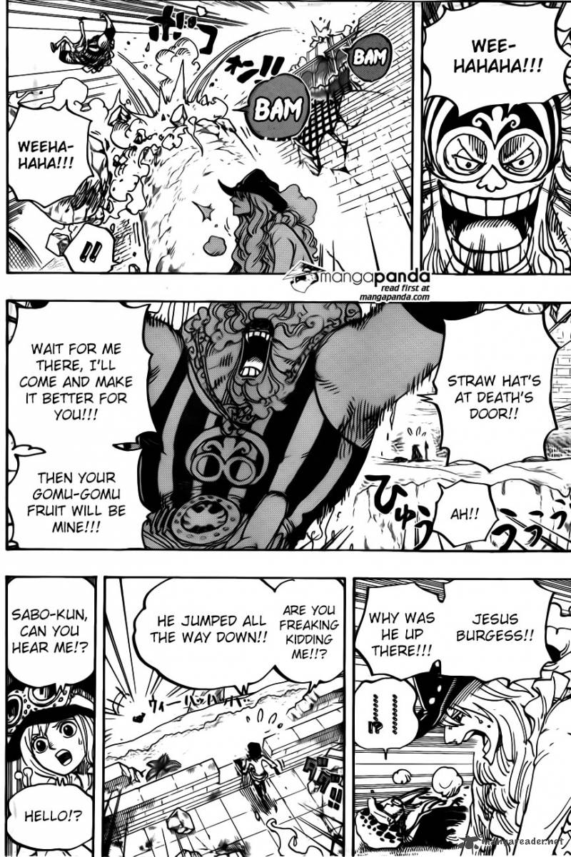 One Piece Manga Chapter 786 page 8 - Gatz