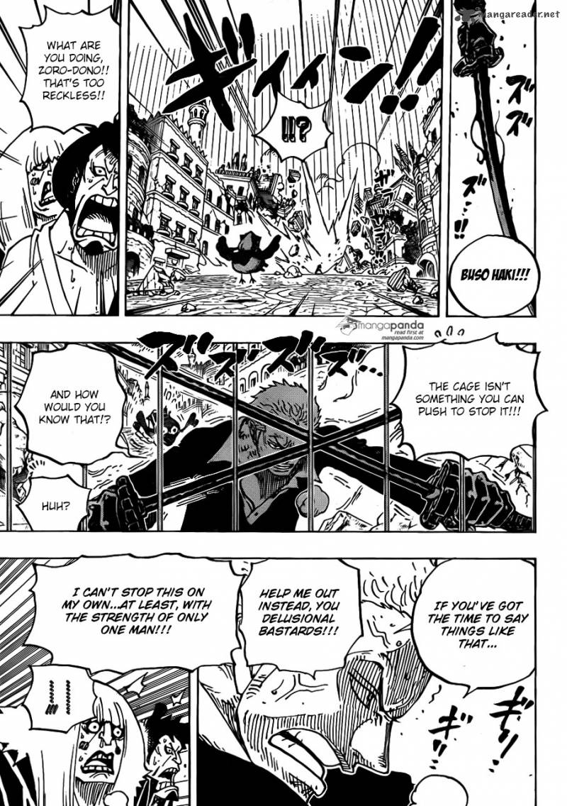One Piece Manga Chapter 787 page 10 - 4 Minutes Before