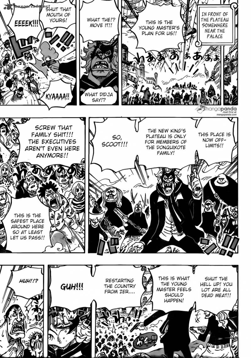 One Piece Manga Chapter 787 page 12 - 4 Minutes Before
