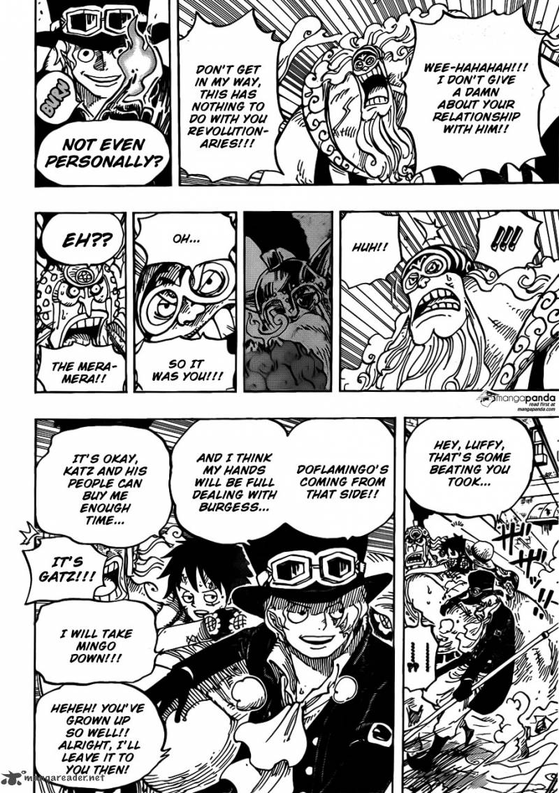 One Piece Manga Chapter 787 page 4 - 4 Minutes Before