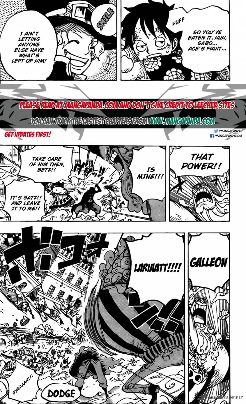 One Piece Manga Chapter 787 page 5 - 4 Minutes Before