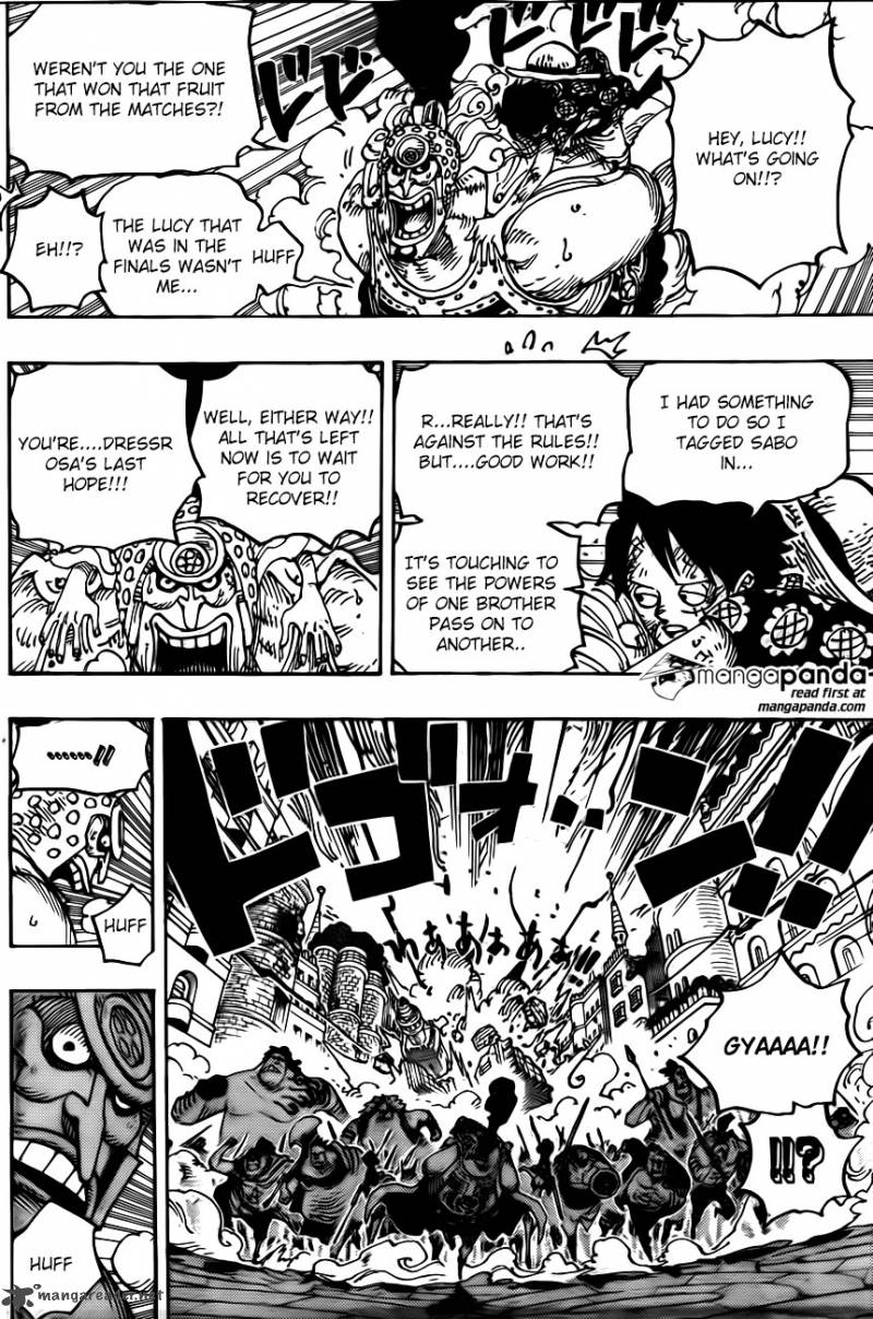 One Piece Manga Chapter 787 page 7 - 4 Minutes Before