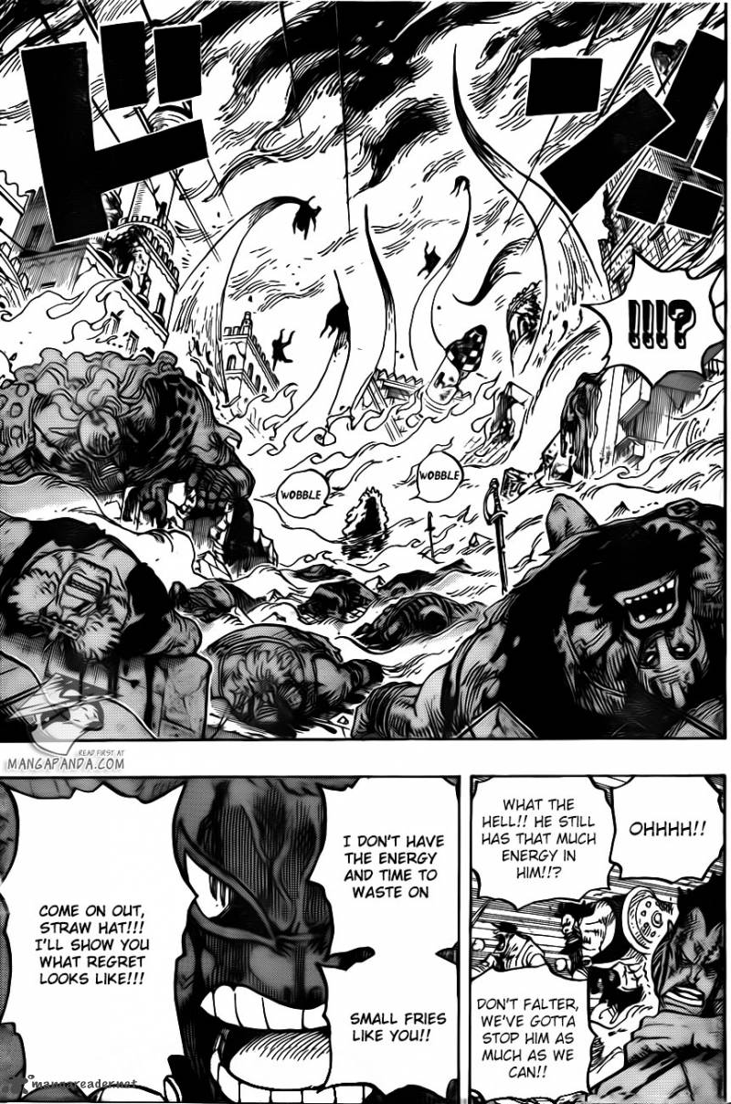 One Piece Manga Chapter 787 page 8 - 4 Minutes Before