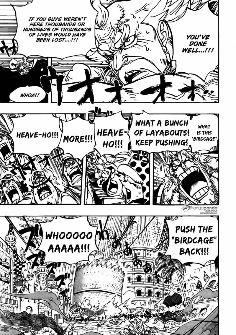 One Piece Manga Chapter 789 page 3 - Lucy!!