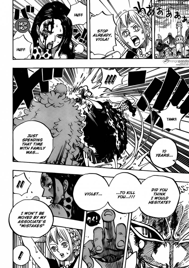 One Piece Manga Chapter 789 page 4 - Lucy!!