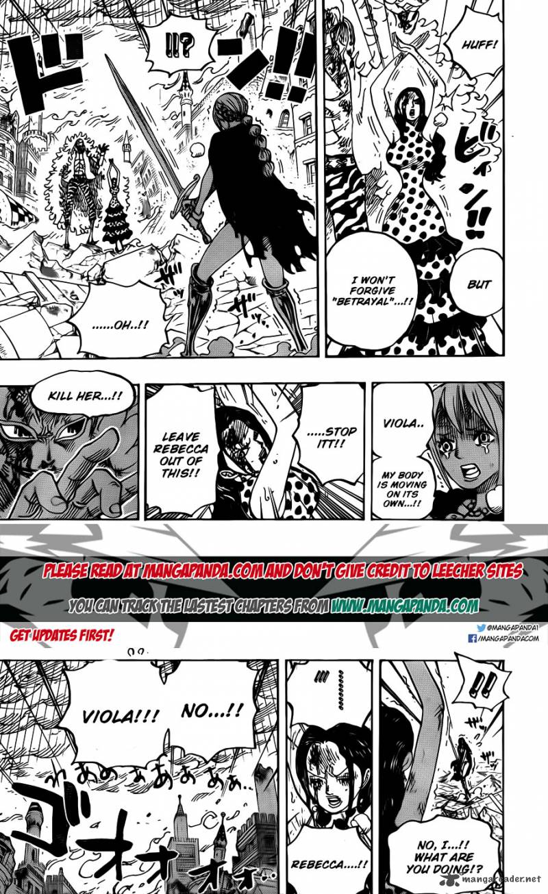 One Piece Manga Chapter 789 page 5 - Lucy!!
