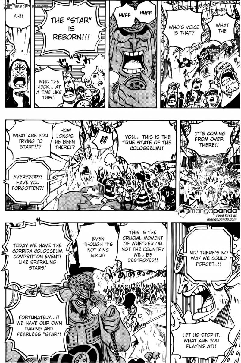 One Piece Manga Chapter 789 page 8 - Lucy!!