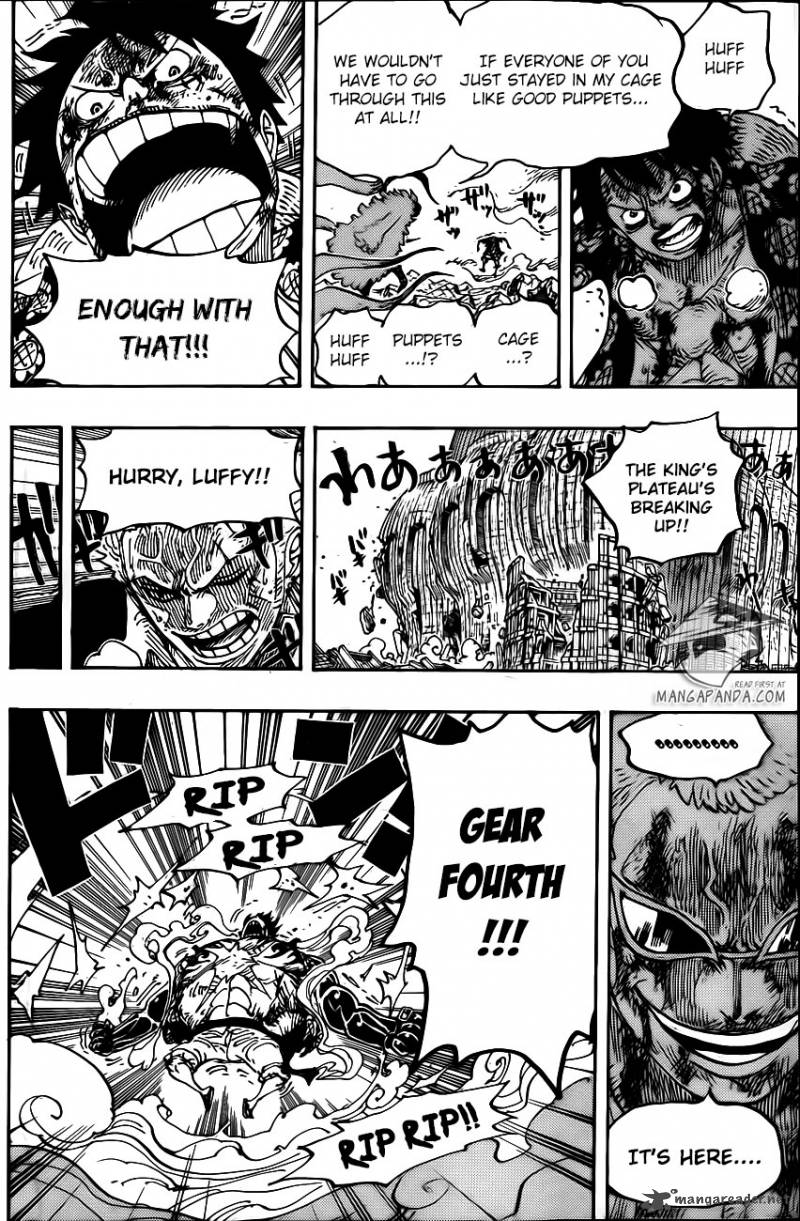 One Piece Manga Chapter 790 page 11 - Heaven and Earth