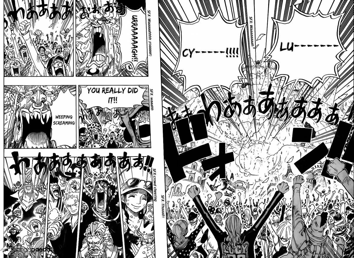 One Piece Manga Chapter 791 page 13 - Rubble